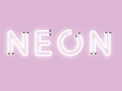 Neon illustration