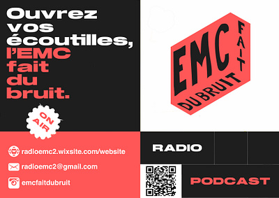 EMC fait du Bruit audio designer emc podcast radio sound wave