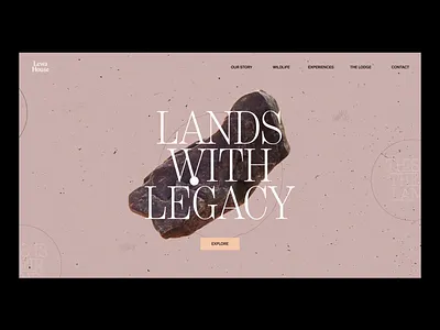 Lewa House - Early Concept 3d 3d animation concept interaction onboarding safari web webdesign
