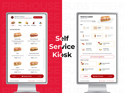 Fast Food Kiosk Experience - Firehouse Subs