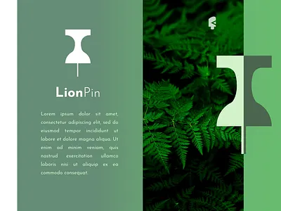 LionPin MockUp animal animal logo branding creative goldenratio graphicdesigndaily green inspiration inspirations logo logo design logoconcept logodesign logoinspire logonew logos logotype nature startup typography
