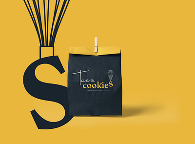 Tae & Cookies. Confectionery Brand Design brand identity branding confections logo design