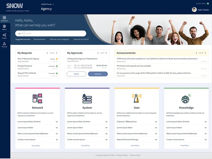 Servicenow designs, themes, templates and downloadable graphic elements ...