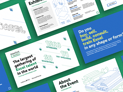 Datel, Global Excel Sum(it) Presentation excel google slides isometric isometric design keynote keynote design keynote template microsoft excel pitch pitch deck pitchdeck presentation presentation design presentation layout slide slides slideshare sumit summit