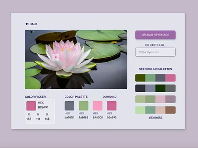 Day-9 - Color Picker concept 365 daily challenge color picker design product design ui ui ux ui design uiux ux website design
