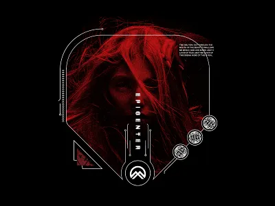 Aviana band djent merch merchandise metal red typography