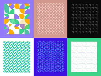 Brand Patterns brand elements brand identity design brand pattern branding design illustration layout textures unfold vector