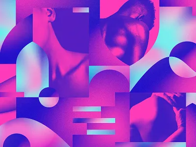 BC 0006 branding collage geometric geometry gradient illustration layout texture