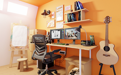 3D Workspace [1] 3d blender workspace