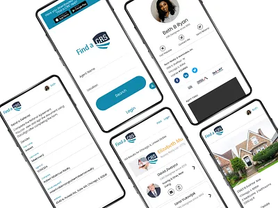 Find a CRS Mobile App mobile mobile app mobile app design real estate ui uiux