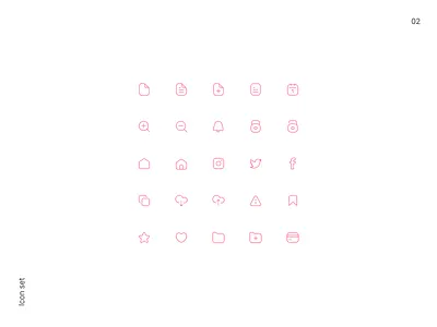 Icon set 02 design icon icon design icon set iconography icons outline ui uidesign vectors