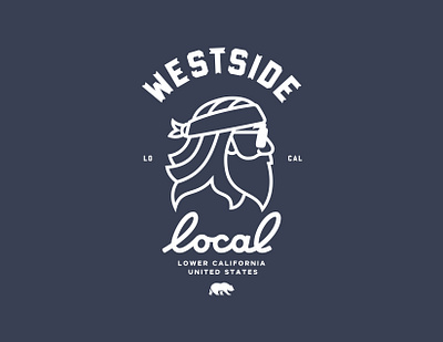 Westside Local apparel apparel design branding branding design design fashion fashion brand illustration logo logo design