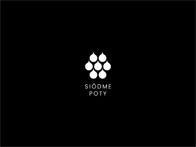SIÓDME POTY | YOGA SCHOOL branding design logo mark minimal symbol vector yoga
