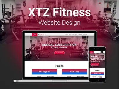 Gym Website Design design gym gym website redesign web design webdesign