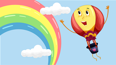 Balloonii art balloon bangladesh cartoon childrens book colorful design design art fairy tale flat hot air balloon illustration illustration design illustrator