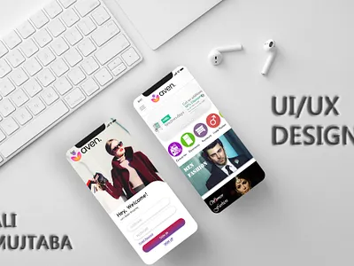 UX Designs app branding design flat minimal type typography ui ux web