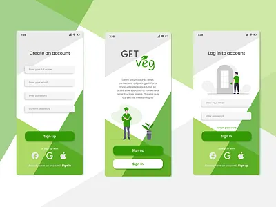 Daily UI 001 app dailyui dailyui 001 design illustration ui ux vector