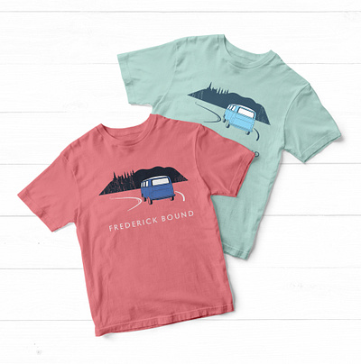 Frederick Bound - Apparel Design apparel design flat illustration illustration design illustrator minimal vector