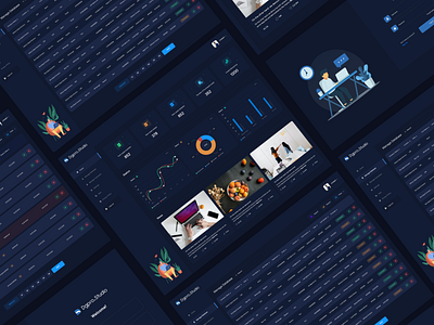 Lead Management Web App Design. app ui dark ui dashboard ui design dgpro dgprostudio digital management app software design ui ui design ux uxui web design webapp webapp design website design