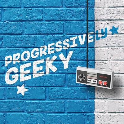 Podcast Covers #8: Progressively Geeky brand brand design brand identity branding podcast podcast art podcast artwork podcast cover podcast cover art podcast logo podcasts