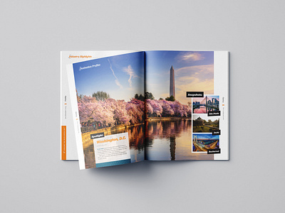 Mobility magazine redesign - Destination Profiles design indesign layout magazine publication