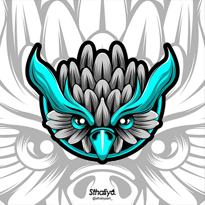 Owl Vector Illustration design illustration illustrator indonesianculture inspiration ui vector
