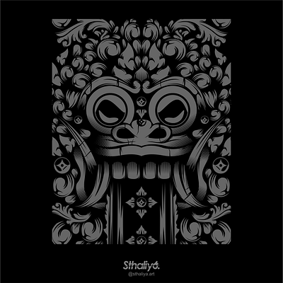 Rarung | Culture of Bali balinese design illustration illustrator vector