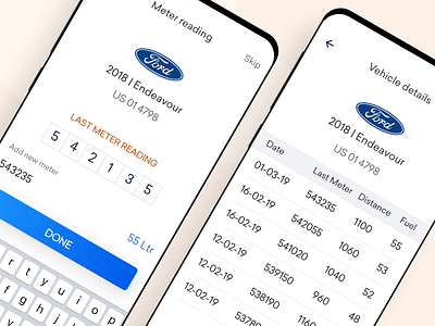 Meter Reading application design fuel gas illustration mobile mobile app solution ui ux