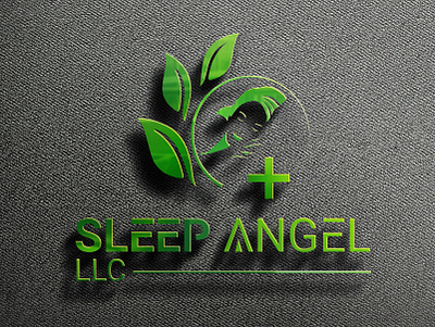 Sleep angel medical logo design banner branding cleanlogs creative logo design facelogo flat graphicdesign hospitallogo illustration latterlogo logo logodesign medical logo medicallogs minimal modernlogo posters typography vector