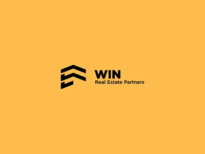 Win Logo creative idea creative logo minimalist logo real estate logo