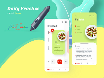 Eat App app ui ux