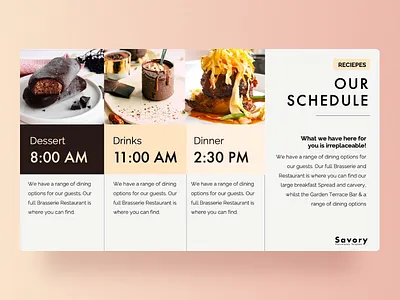 Savory Food PowerPoint Presentation Template business clean cooking creative delicious design food food and drink foodie infographic kitchen powerpoint powerpoint template presentation recipes restaurant restaurants