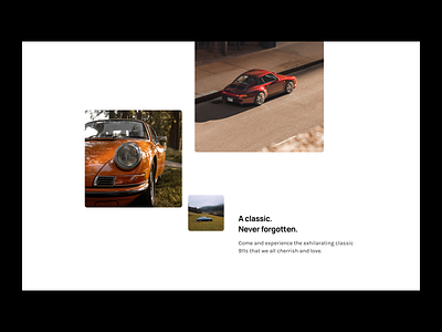 Grid and layout branding cars clean color design driving editorial experimental ferrari grid layout minimal porsche racing responsive typography ui web website whiitespace