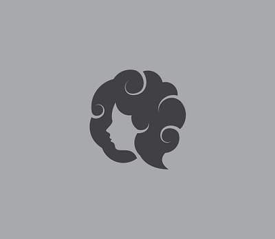 Curly bubble concept curly easybrand feminine feminine logo free freeconcepts freecontent freegraphics freelogo freelogodesign freevector girllogo logo logodesign logodesigner mrbranding negative space negative space logo speechbubble womanlogo