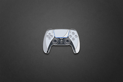 Playstation 5 Dualsense Enamel Pin dualsense enamel pin enamel pins enamelpin geometric icon iconography playstation 5 ps5 temper tantrum vector