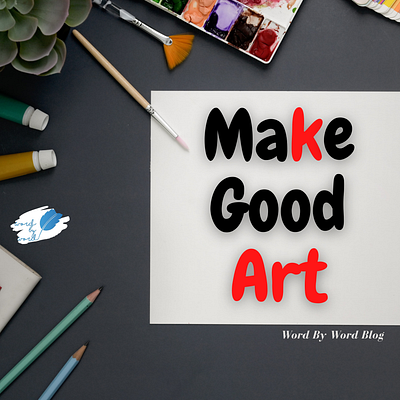 Make good art with adobe photoshop branding design icon illustration logo minimal typography web