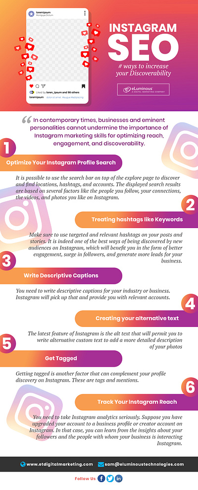 Instagram SEO- Ways To Increase Your Discoverability ppc marketing services