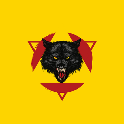 Wolf logo branding design desin gaming gaminglogo logo logo for brandant minimal simple logo