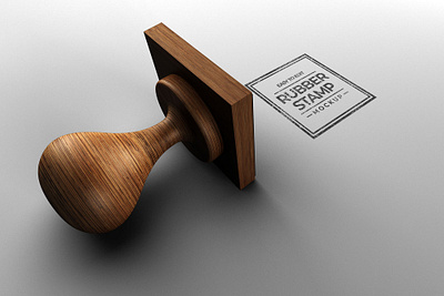 Square stamp mockup design mockup stamp stamp mockup wooden stamp mockup