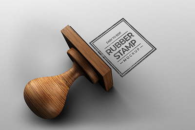 Square stamp mockup design mockup stamp stamp mockup wooden stamp mockup