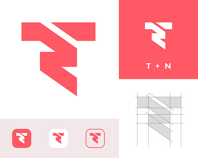 T+N concept dailylogochallenge icon illustrator logo monogram logo vector