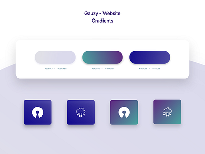 Gauzy Platform - Website - UX/UI Design & Prototype gradient gradient design gradients