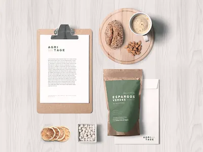 AGRITAGE | Espagos Verdes branding communication design graphic logo