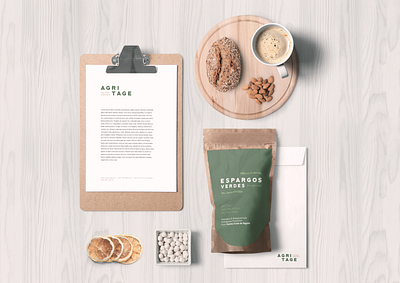 AGRITAGE | Espagos Verdes branding communication design graphic logo