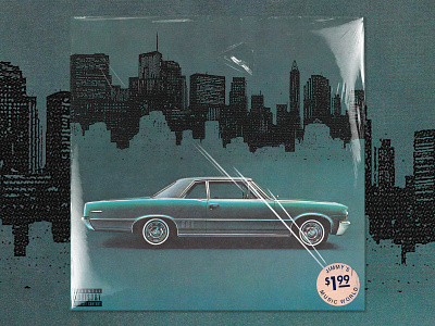 The Pull Up album art album artwork art direction bands cars classic collage concept design hip hop minimal music musician old school rap retro