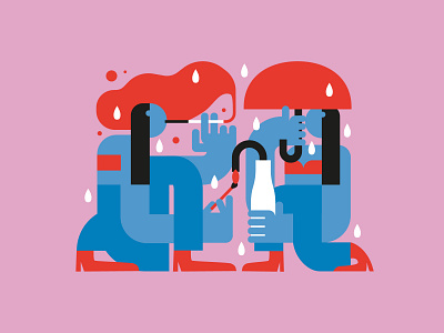 molotow for the win canvas character design design flat flat design illustration molotow smoke vector