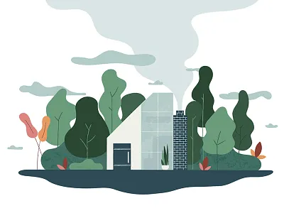 Plants and Peace ai design green home illustration nature art peace vector