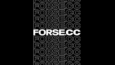 Forse Cycling Apparel apparel branding clothing brand cycling design layout logo swiss typography