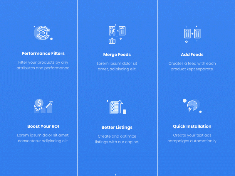 E-commerce Icons aftereffects feeds figma icons installation merge roi ui uiux vector