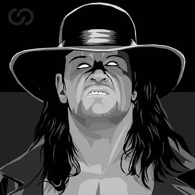 undertaker 30 years 368 portraits 368studio art illustration undertaker wrestling wwe